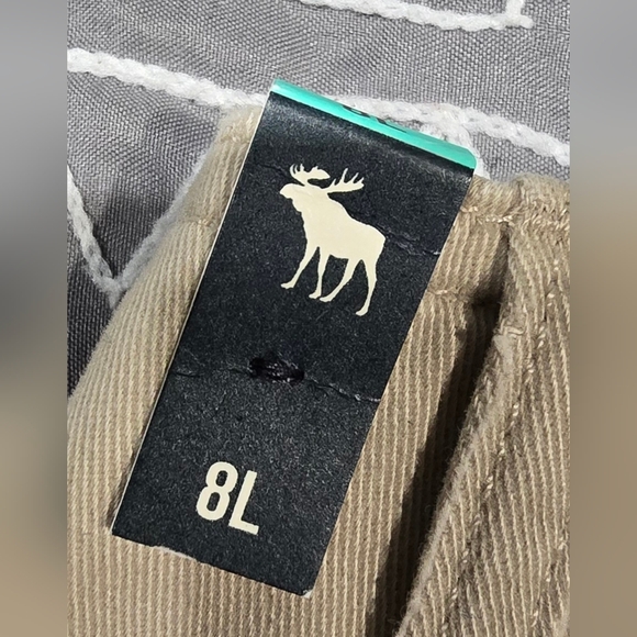 Abercrombie Bootcut Khaki Pants Size 8L - Picture 5 of 8